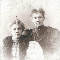 Minnie Garrard and Mary Macleod