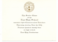 Margaret Davis High School Graduation