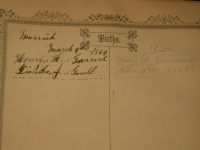 Marriage and Birth from Garrard-Gould Bible