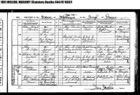 Marjory McLeod Battison 1807 Death