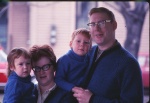 From Left: Laura, Mary, Eric, David Macleod May 1968